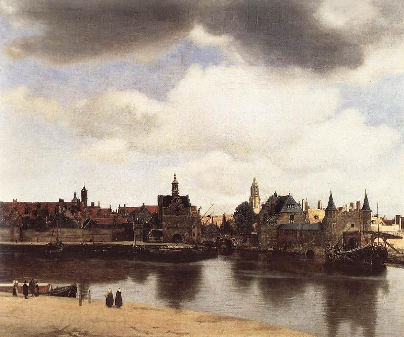 Jan Vermeer View of Delft Spain oil painting art